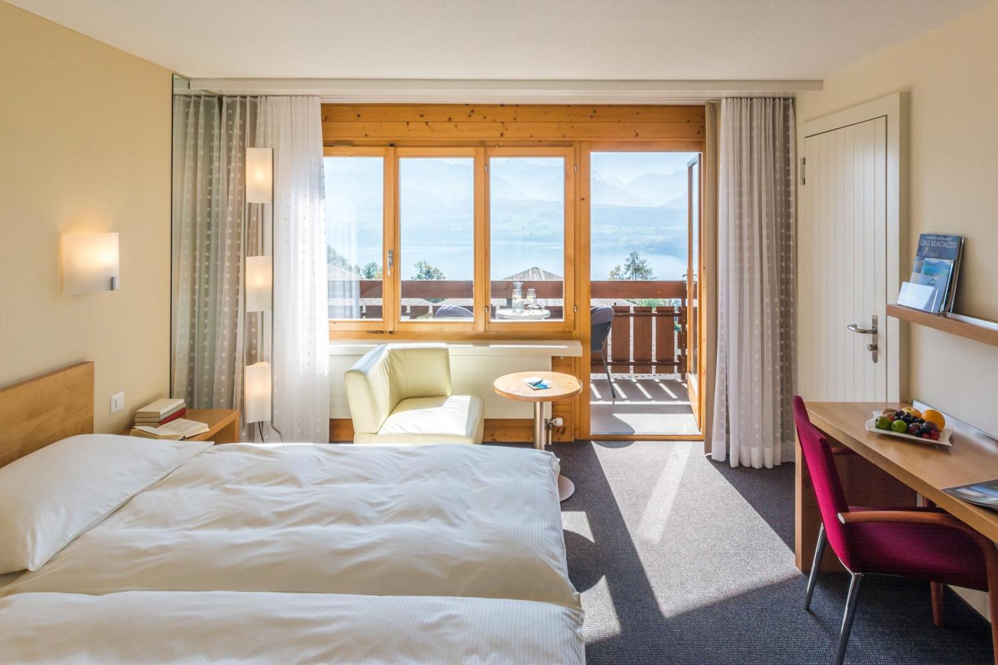 Solbadhotel Sigriswil Bagian luar foto