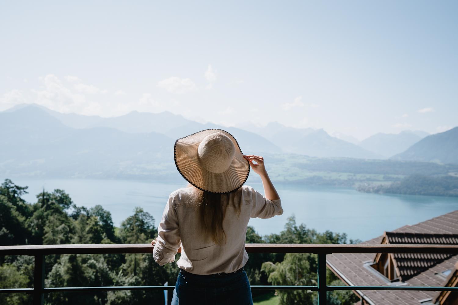 Solbadhotel Sigriswil Bagian luar foto