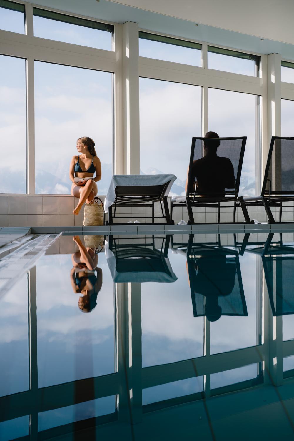 Solbadhotel Sigriswil Bagian luar foto