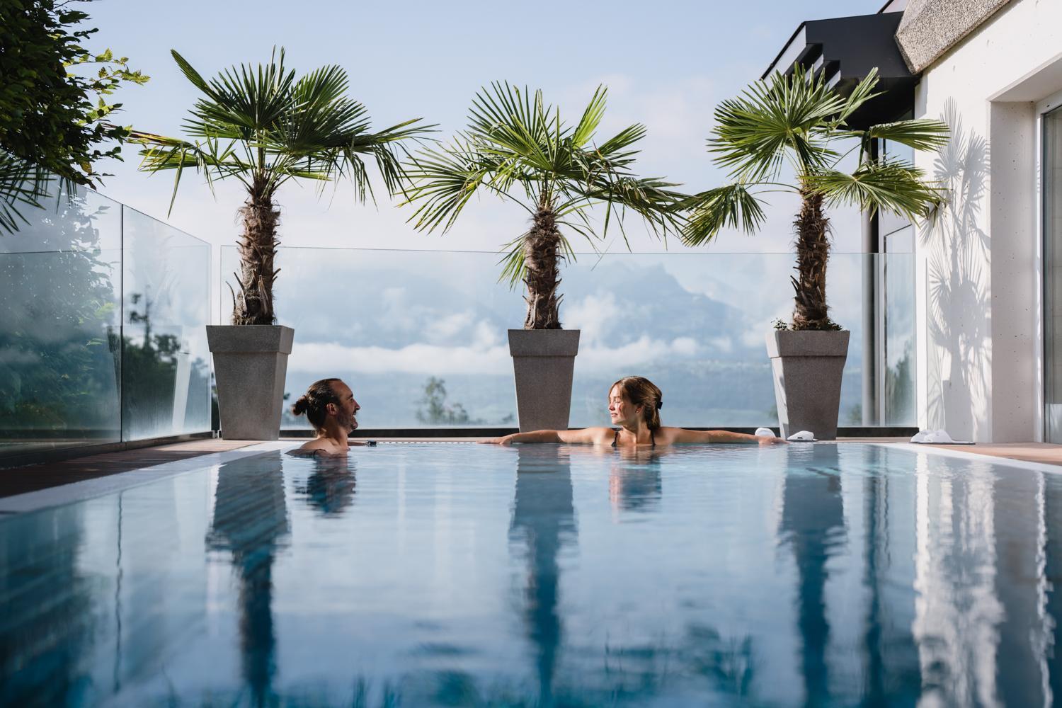 Solbadhotel Sigriswil Bagian luar foto